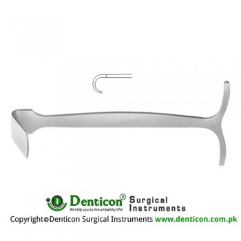 Smillie Retractor Stainless Steel, 14 cm - 5 1/2" Blade Size 52 x 13 mm